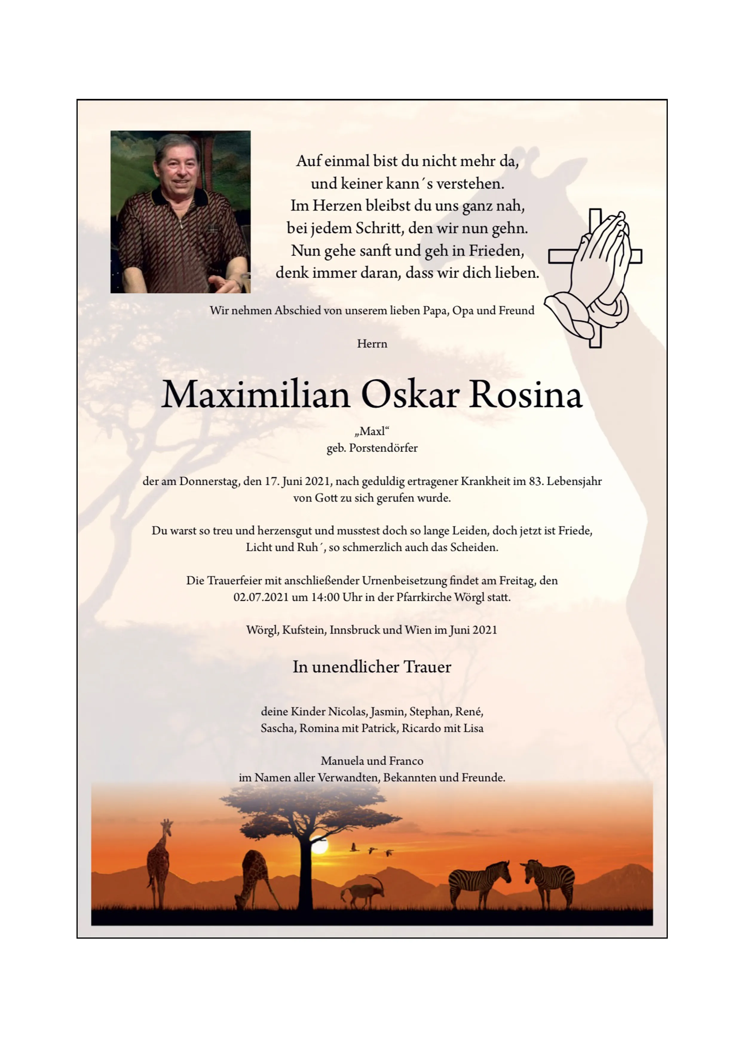 Maximilian Oskar Rosina